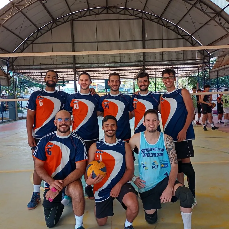 Projeto social Ace Vôlei.  Todos foram expetaculares nos jogos.