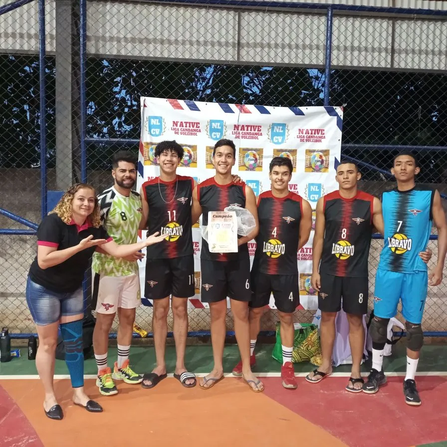 Equipe Força Vôlei A: Campeões do 1° torneio Inter projetos 2023.